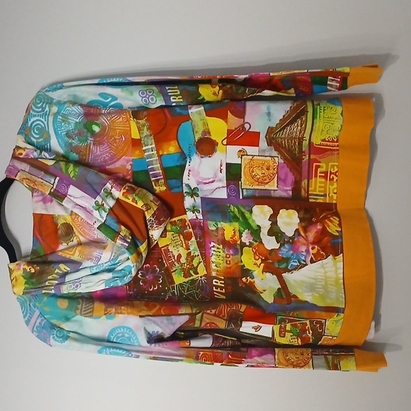 French postcards Graphic Hoodie, (about Mexico) Sz. Small, pre-owned good condit - Picture 2 of 4